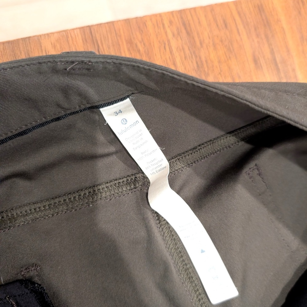 lululemon Men's Pants - Olive Green